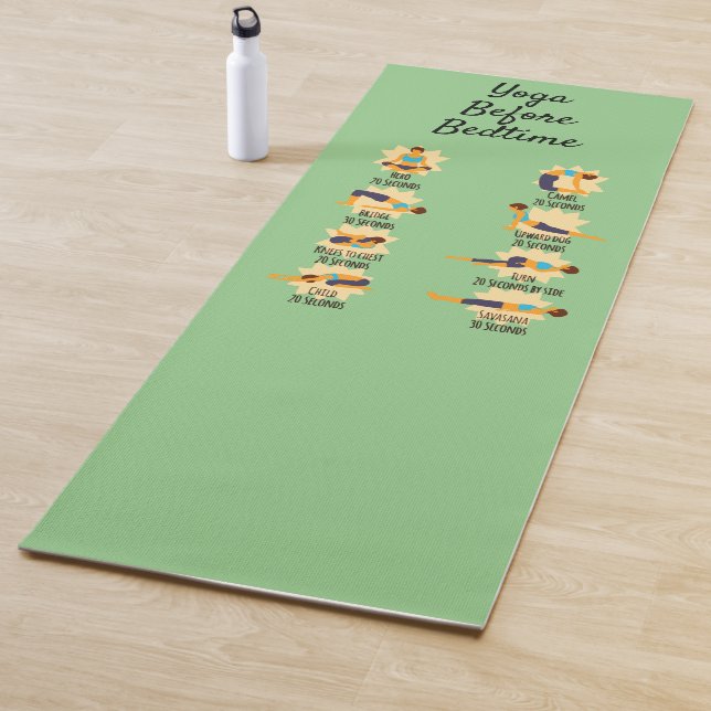 Esterilla De Yoga Yoga Poses Antes De Que La Cama Se Despierte (In situ)