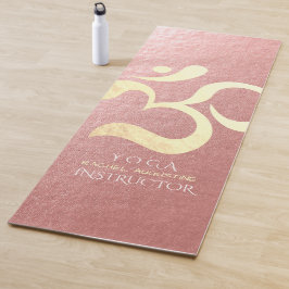 Esterilla De Yoga Yoga Studio Meditation Instructor Life Coach OM