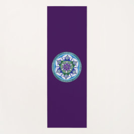 Esterilla De Yoga Yogamat with Sacred Geometry Mandala