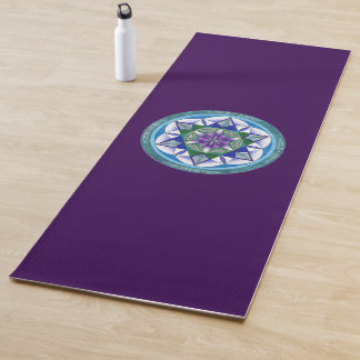 Esterilla De Yoga Yogamat with Sacred Geometry Mandala