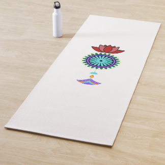 Esterilla De Yoga Yogamatte Anhänger spirituell mit Lotusblüte