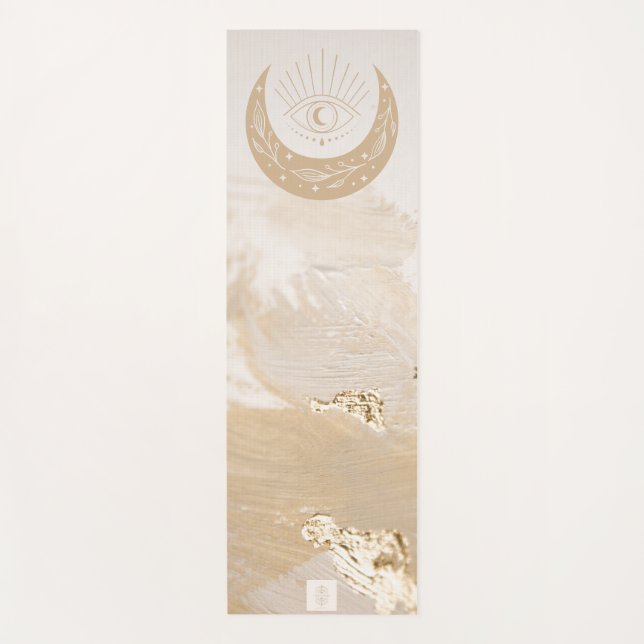 Esterilla De Yoga Yogamatte Cremegold "Mond" (Anverso)
