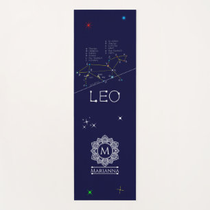 Esterilla De Yoga Zodiac Constellation Leo