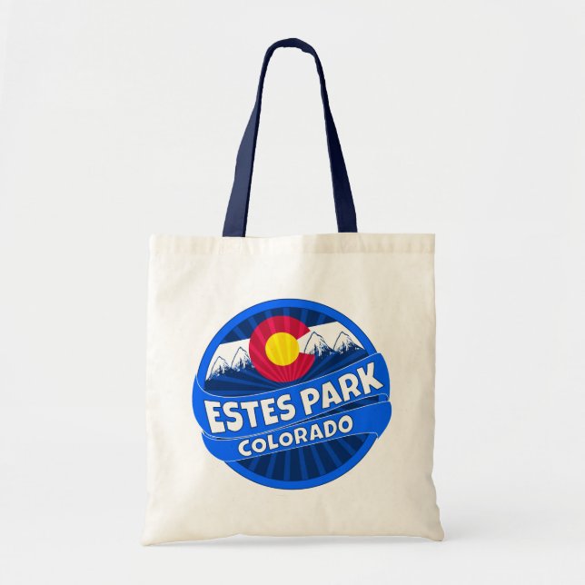 Estes Park Colorado, bolsa de tote (Frente)