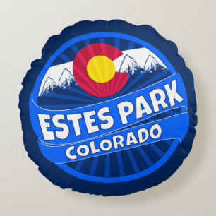 Estes Park Colorado montaña ráfaga almohada