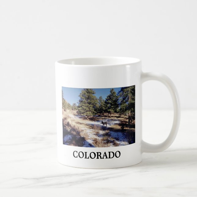 Estes Park Colorado taza de café (Derecha)