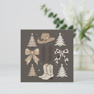 Estética de Rodeo Country Vaquero de Navidad Occid