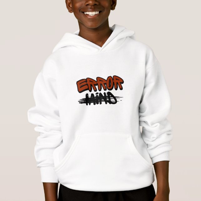 Estética de sudaderas de la mente de error (Anverso)