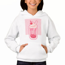 Estética Leche Rosa Tea Hoodie 02