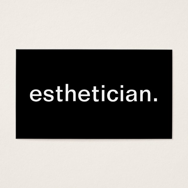 Esteticista (Frente)