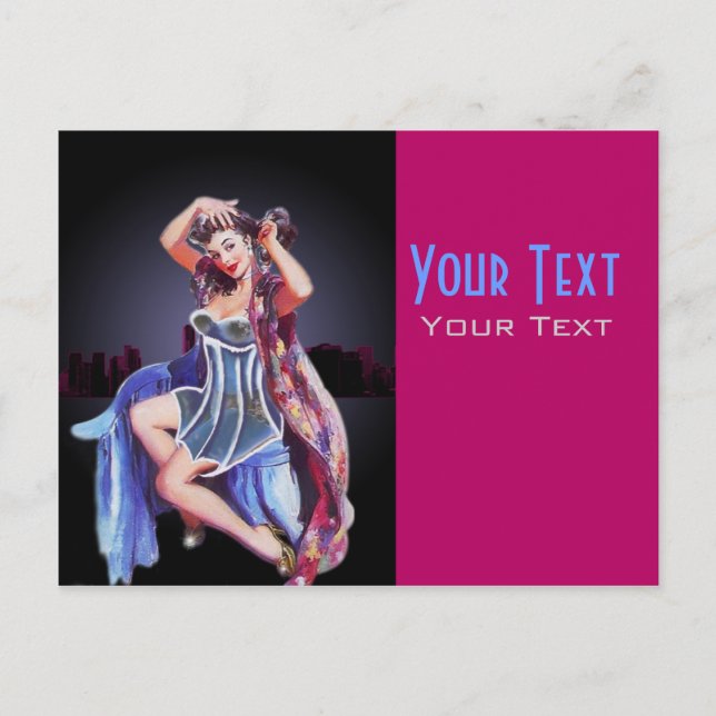 Estilistas de pelo - postal (Anverso)