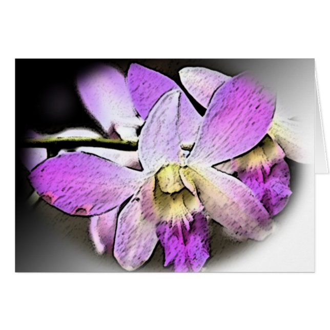 Estilizado por orquídeas (Anverso (Horizontal))