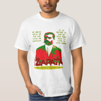 Estilo 1 de la camiseta de Zapata
