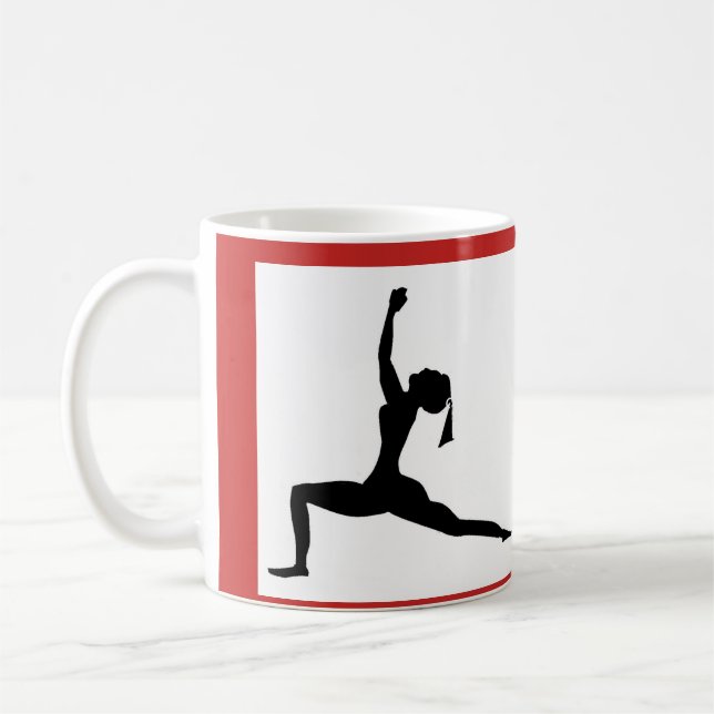 Estilo Blanco/Rojo: Copa Clásica Mug/ Café (Izquierda)