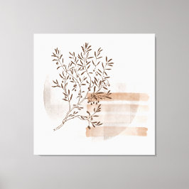 Estilo bohemio Resumen Imprimir lienzo de arte flo