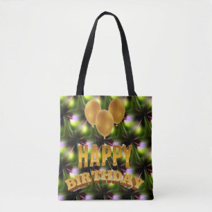 Estilo: Bolsa De Tote Todo-Sobre-Impresión, Medio