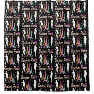 ESTILO BONJOUR PARÍS CORTINA DE DUCHA