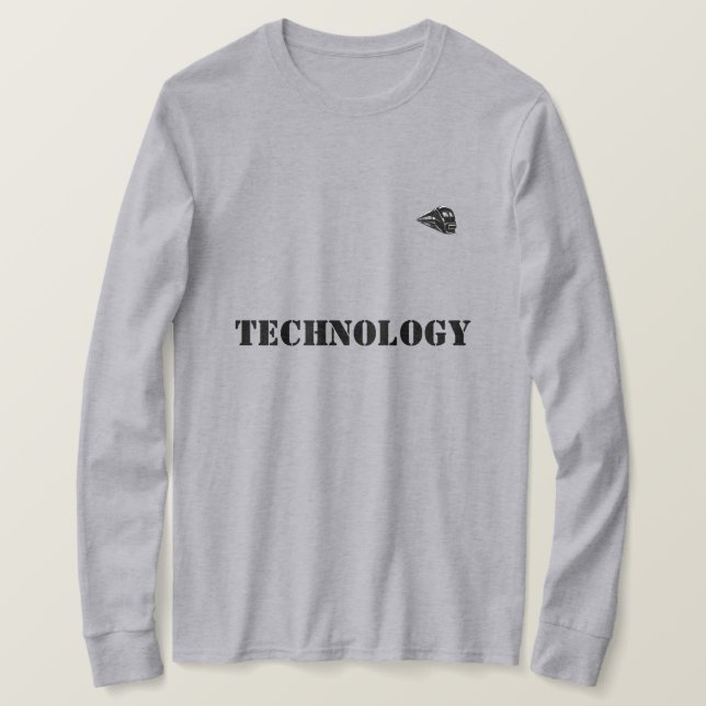 Estilo: Camiseta básica de manga larga cómoda (Anverso del diseño)