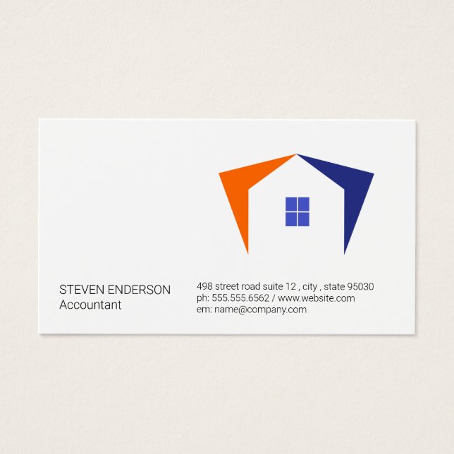 Estilo Corporativo | Icono de inicio | Bienes inmu (Frente)