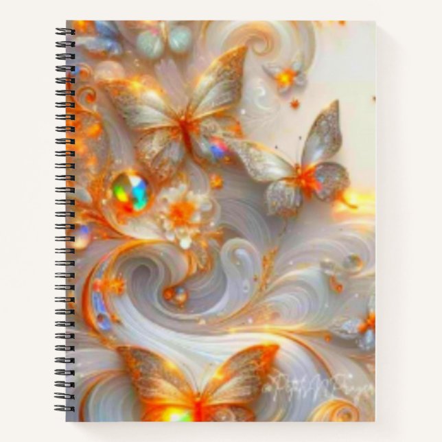 Estilo: Cuaderno espiral de 8,5" x 11" Accesorios  (Anverso)