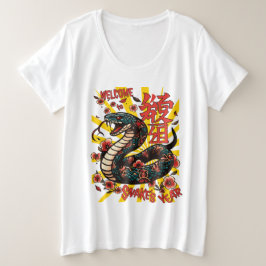 Estilo de anime de serpiente de madera verde - Año