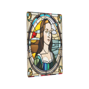 Estilo de arte de cristal contenido de Monalisa