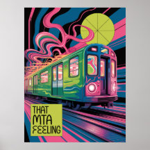 Estilo de Arte de Tren de la Autoridad Metropolita