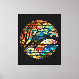 ESTILO DE ARTE JAPONÉS FORESTAL MODERNO