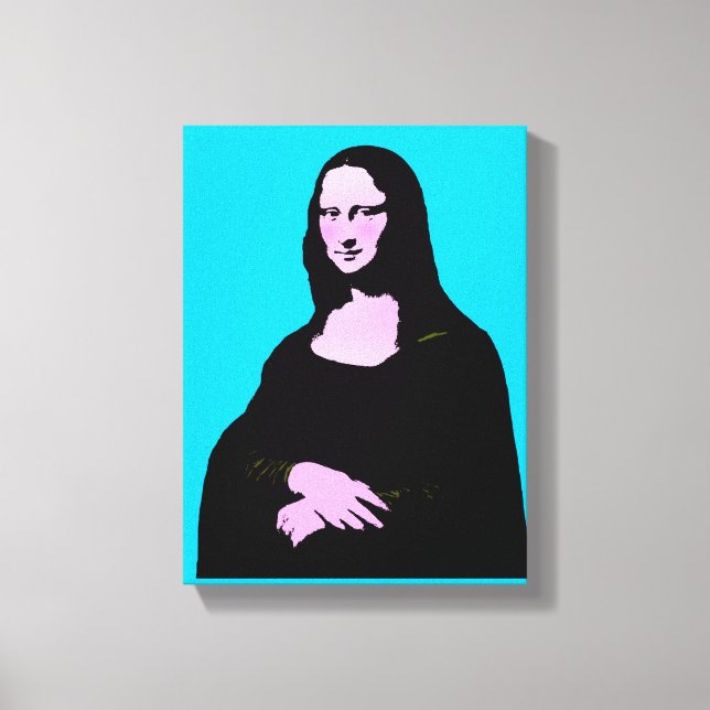 Estilo de arte pop de Mona Lisa (Anverso)