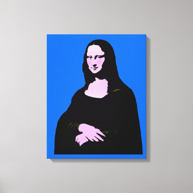 Estilo de arte pop de Mona Lisa (Anverso)
