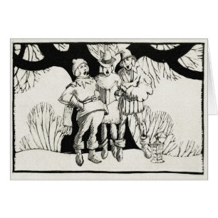 Estilo de bloques de madera, caroleros