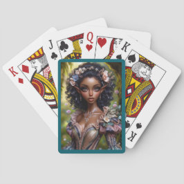 Estilo de carta de juego élfico 1