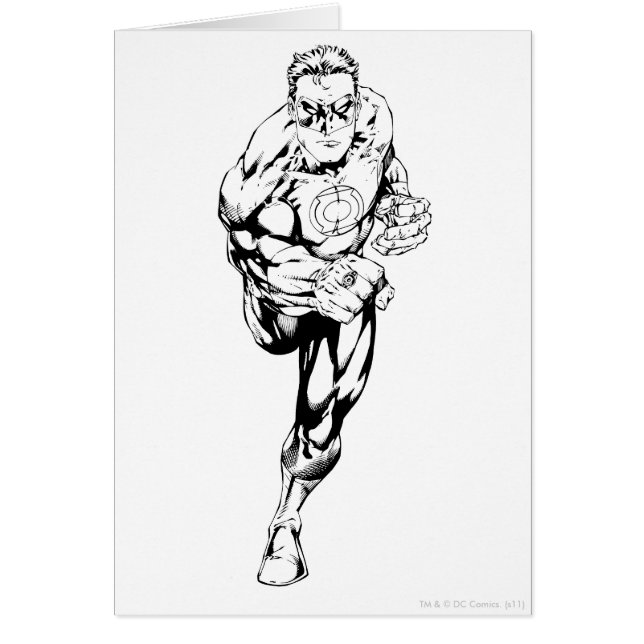 Estilo de cómic - Corriendo, negro y blanco (Frente)