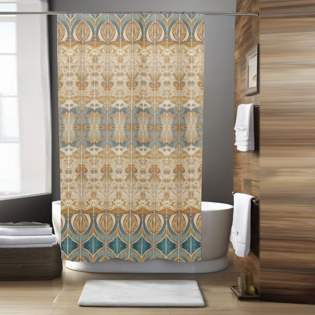 Estilo de cortina de ducha Boho marroquí 2 (Subido por el creador)
