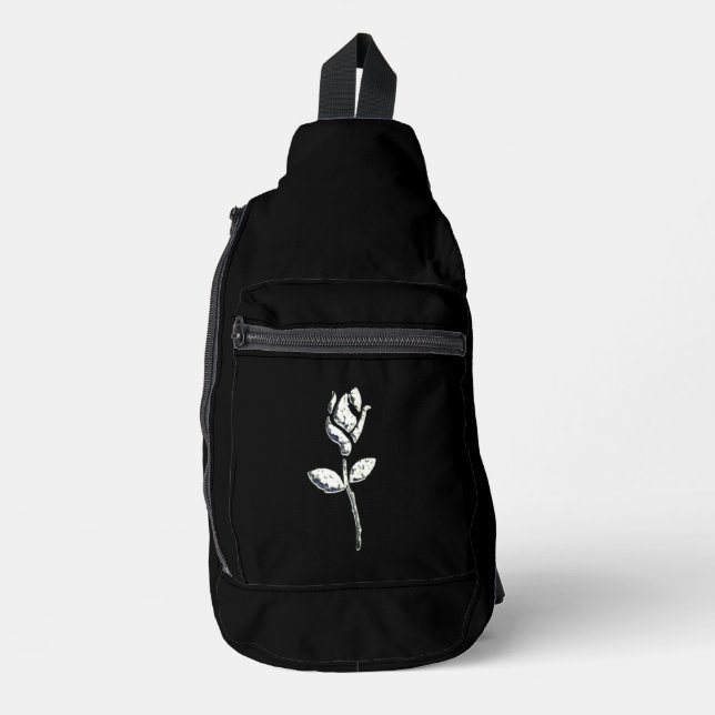 ESTILO DE DISEÑO DE FLORES DE LA BOLSA DE DESLIZAM (Anverso)