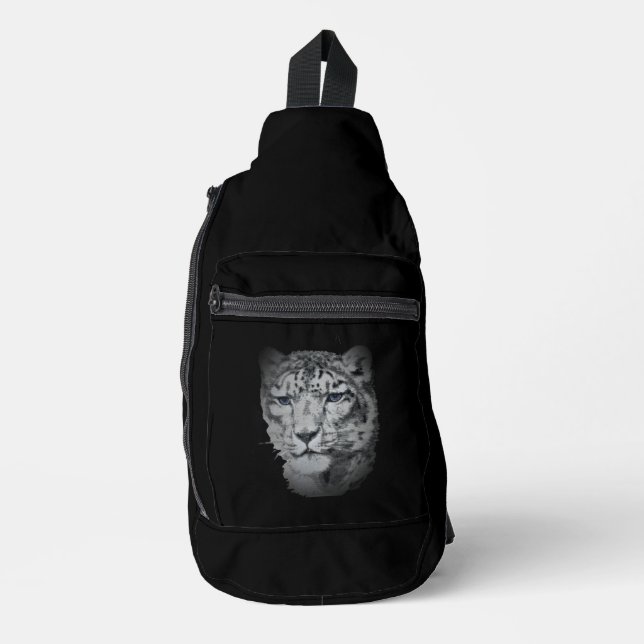 ESTILO DE DISEÑO DE LEOPARD DE LA BOLSA DE DESLIZA (Anverso)