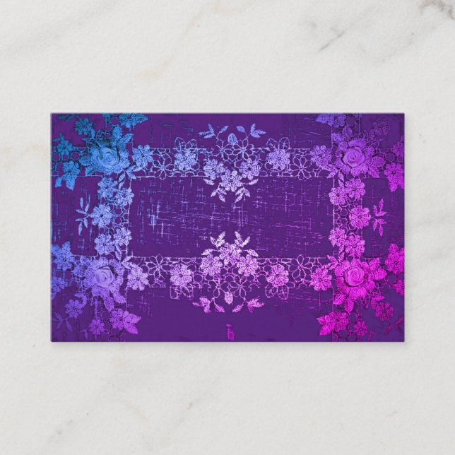 ESTILO DE DISEÑO Y ARTE DE tarjetas de visita (Anverso)