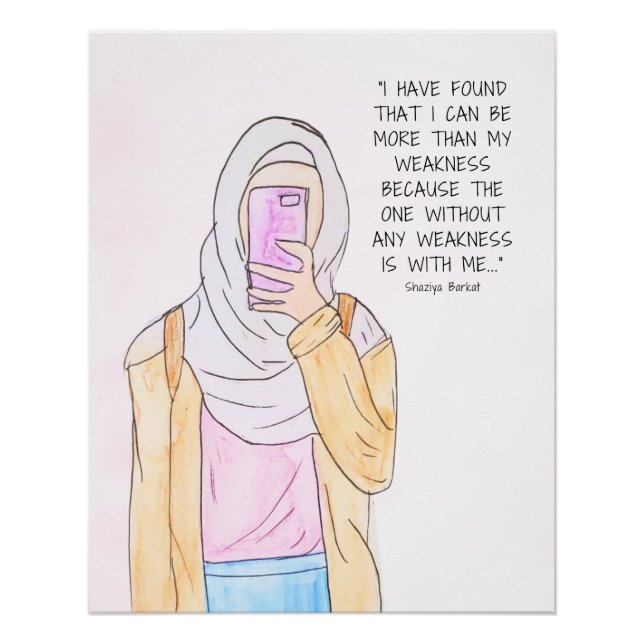 Estilo de impresión del arte de la acuarela islámi (Anverso)