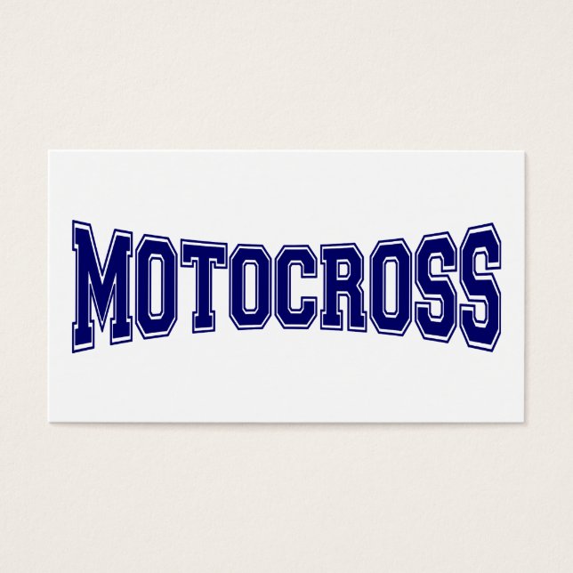 Estilo de la Universidad Motocross (Frente)