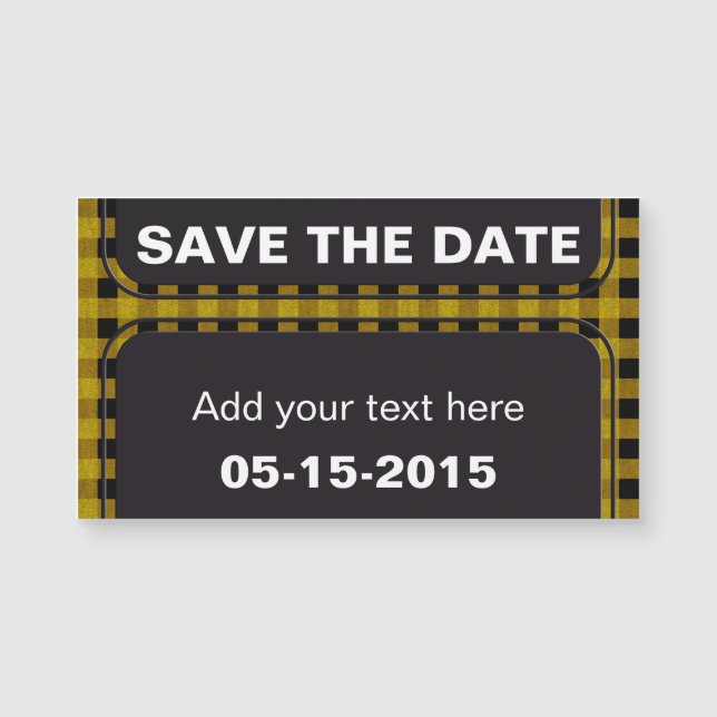 Estilo de leñador - tela amarilla + tus ideas (Anverso)