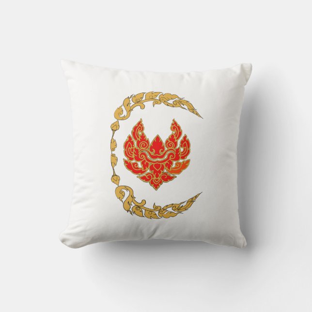 Estilo de letra tailandés en el Cojín decorativo (Anverso)