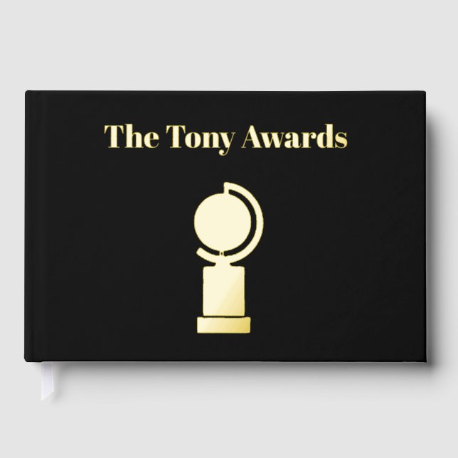 Estilo de los Premios Tony Libro de fotografías en (Anverso)