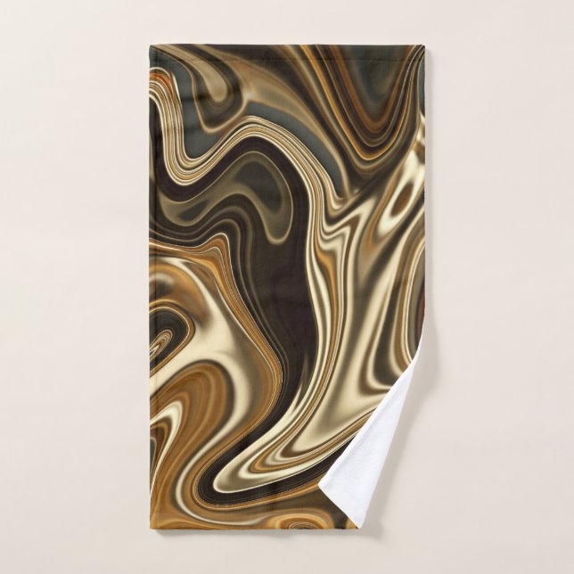 Estilo de mármol bello - Marble cálido (Toalla de mano)