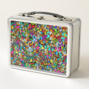 Estilo de patrón de mosaico colorido vibrante