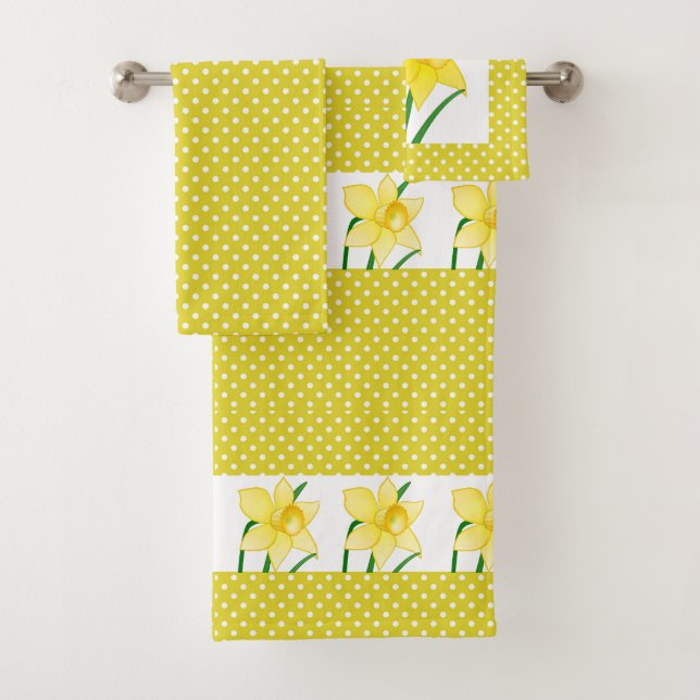 Estilo de primavera Amarillo Blanco Lunares con Na (In situ)