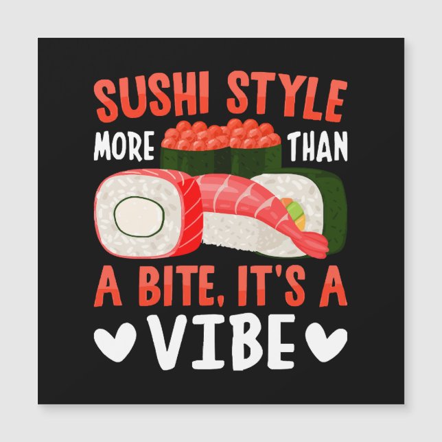 Estilo de sushi más que un bocado (Anverso)