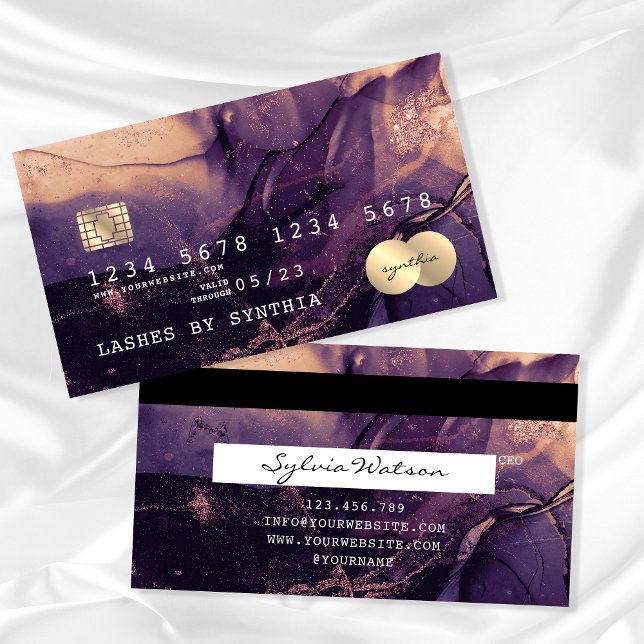 Estilo de tarjeta de crédito de color acuático abs (Subido por el creador)