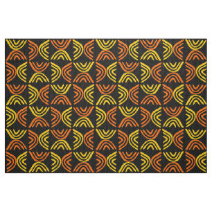Estilo de tela de barro 080215 - Ámbar y naranja s