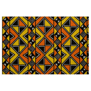 Estilo de tela de barro 100215 - Ámbar y naranja