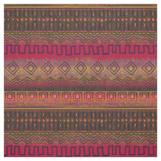 Estilo de tela de barro morado y marrón (Retal)